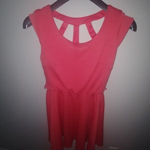 Fun little coralish dress